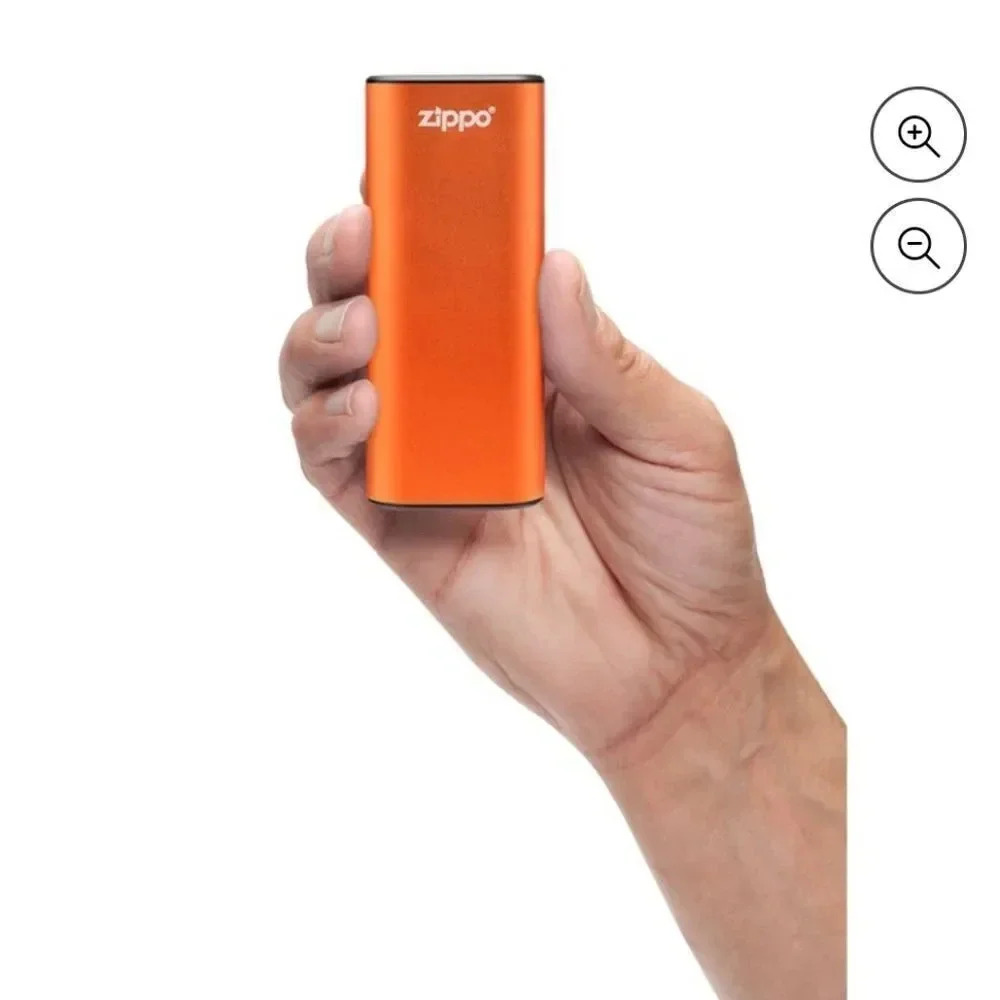 Zippo orange HeatBank 6 Rechargeable Hand Warmer & Power Bank